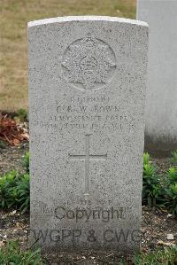 St. Sever Cemetery Rouen - Bown, Cecil Bertini Watkin