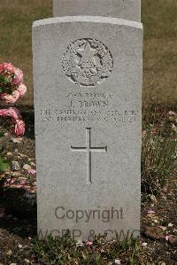 St. Sever Cemetery Rouen - Brown, J