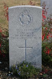 St. Sever Cemetery Rouen - Cafferty, Thomas