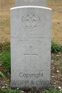 St. Sever Cemetery Rouen - Cloutman, Thomas Henry