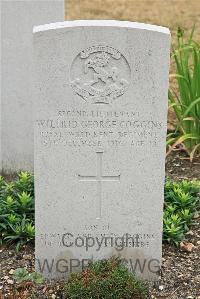 St. Sever Cemetery Rouen - Coggins, Wilfrid George