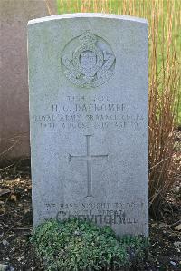 St. Sever Cemetery Rouen - Dackombe, Herbert George