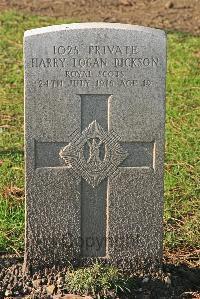 St. Sever Cemetery Rouen - Dickson, Harry Logan