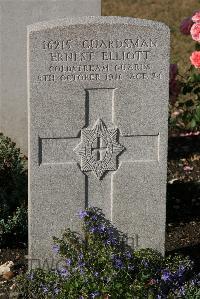 St. Sever Cemetery Rouen - Elliott, Ernest