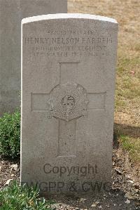 St. Sever Cemetery Rouen - Fardell, Henry Nelson