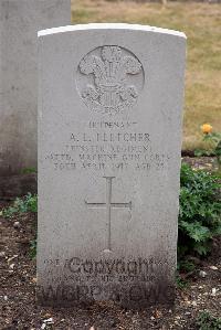 St. Sever Cemetery Rouen - Fletcher, Arnold Lockhart