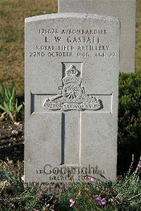 St. Sever Cemetery Rouen - Gastall, Leonard Whitehead