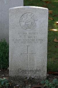 St. Sever Cemetery Rouen - Gates, Walter Thomas