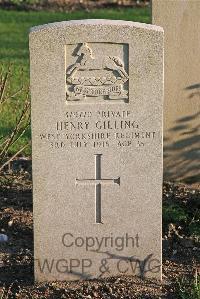 St. Sever Cemetery Rouen - Gilling, Henry