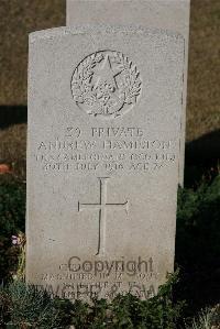 St. Sever Cemetery Rouen - Hamilton, Andrew