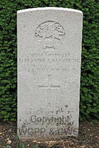 St. Sever Cemetery Rouen - Hanmer, Alexander John