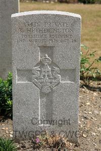 St. Sever Cemetery Rouen - Hetherington, Robert