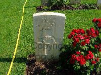 Belgrade War Cemetery - Barron, James