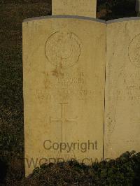 Belgrade War Cemetery - Brookes, James Alfred