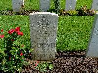 Belgrade War Cemetery - Burr, Jeffery James Kellaway