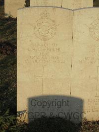 Belgrade War Cemetery - Chandler, Leslie Albert