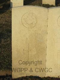 Belgrade War Cemetery - Cooper, William George Albert