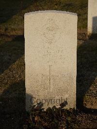 Belgrade War Cemetery - Crisp, Harry Alfred Charles