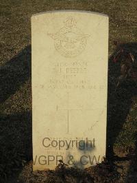 Belgrade War Cemetery - Deeble, Robert James