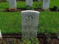 Belgrade War Cemetery - Evans, Alfred Vernon