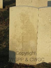 Belgrade War Cemetery - Helsby, Alan