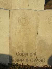 Belgrade War Cemetery - Holroyd, George