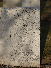 Belgrade War Cemetery - Robson, James Henry