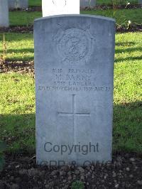 Grangegorman Military Cemetery - Barry, M