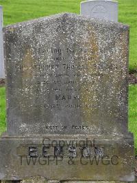 Grangegorman Military Cemetery - Benson, Christopher Thomas