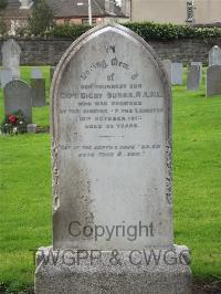 Grangegorman Military Cemetery - Burns, Digby