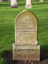 Grangegorman Military Cemetery - Chaundy, E