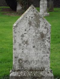 Grangegorman Military Cemetery - Cung, Jabez