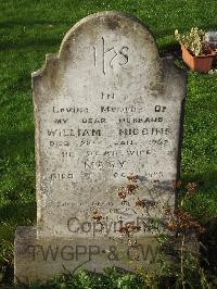 Grangegorman Military Cemetery - Higgins, T