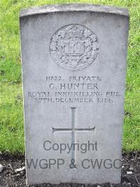 Grangegorman Military Cemetery - Hunter, G