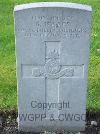 Grangegorman Military Cemetery - Isaacs, George