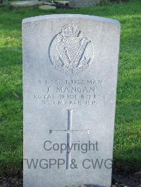 Grangegorman Military Cemetery - Mangan, Thomas