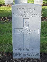 Grangegorman Military Cemetery - Meade, J