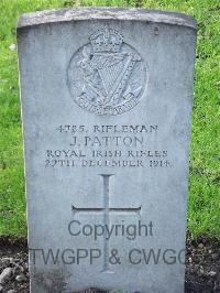 Grangegorman Military Cemetery - Patton, John