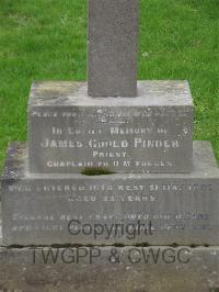 Grangegorman Military Cemetery - Pinder, James Gould