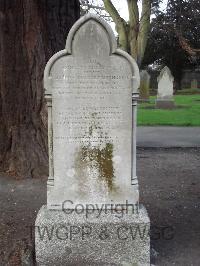 Grangegorman Military Cemetery - Upchurch, Joseph Charles