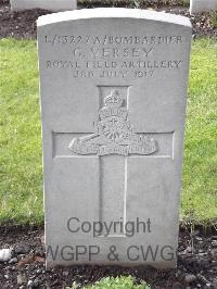 Grangegorman Military Cemetery - Versey, George