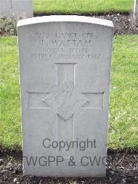 Grangegorman Military Cemetery - Wattam, Frank