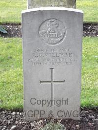 Grangegorman Military Cemetery - Williams, A G