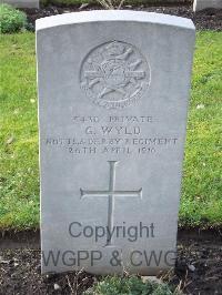 Grangegorman Military Cemetery - Wyld, George