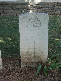 Blighty Valley Cemetery - Bebee, Alexander Denman