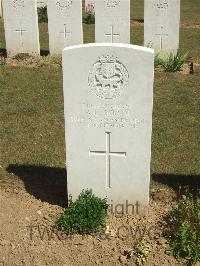 Blighty Valley Cemetery - Booth, A C