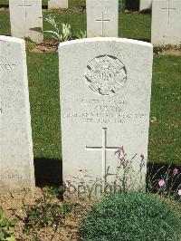 Blighty Valley Cemetery - Currie, T