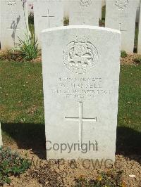 Blighty Valley Cemetery - Hansell, W