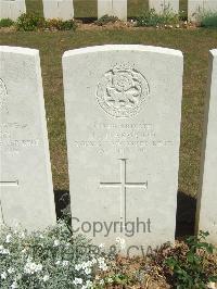 Blighty Valley Cemetery - Harwood, J