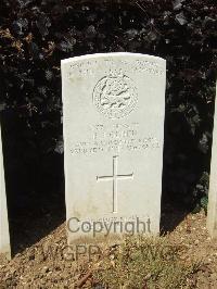 Blighty Valley Cemetery - Holden, E